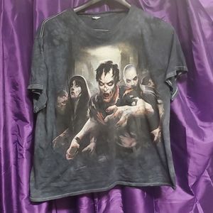 Mens zombie t-shirt